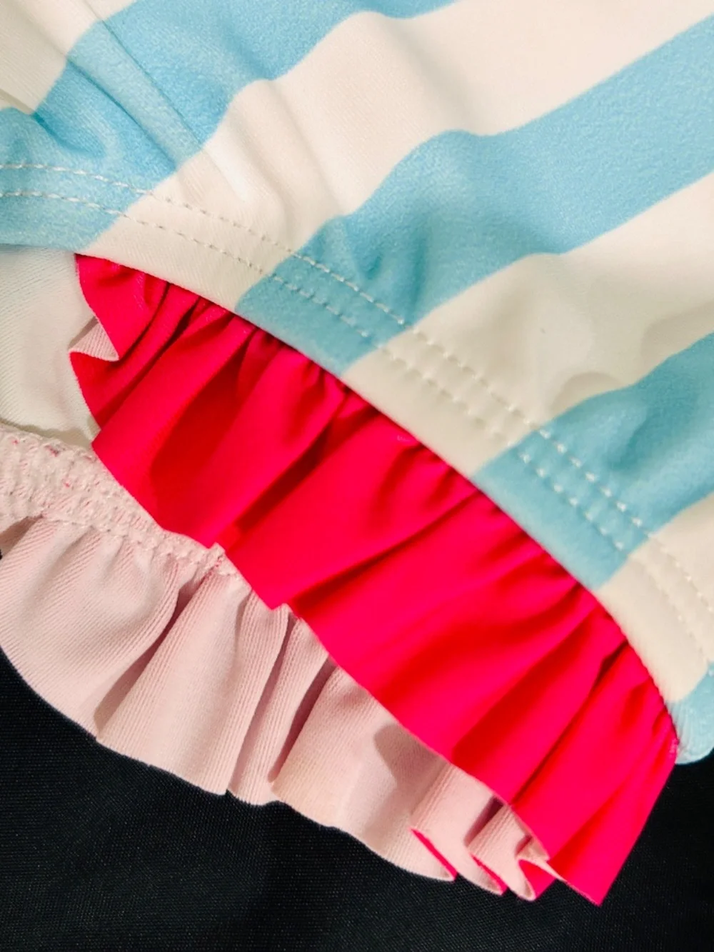 NWT Mud Pie Ruffle Fish Swimsuit in 3T